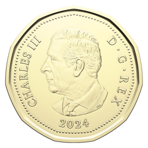 2024 1-dollar - Lucy Maud Montgomery - Coloured obverse